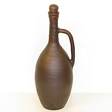 Бутыль из красной глины 50см